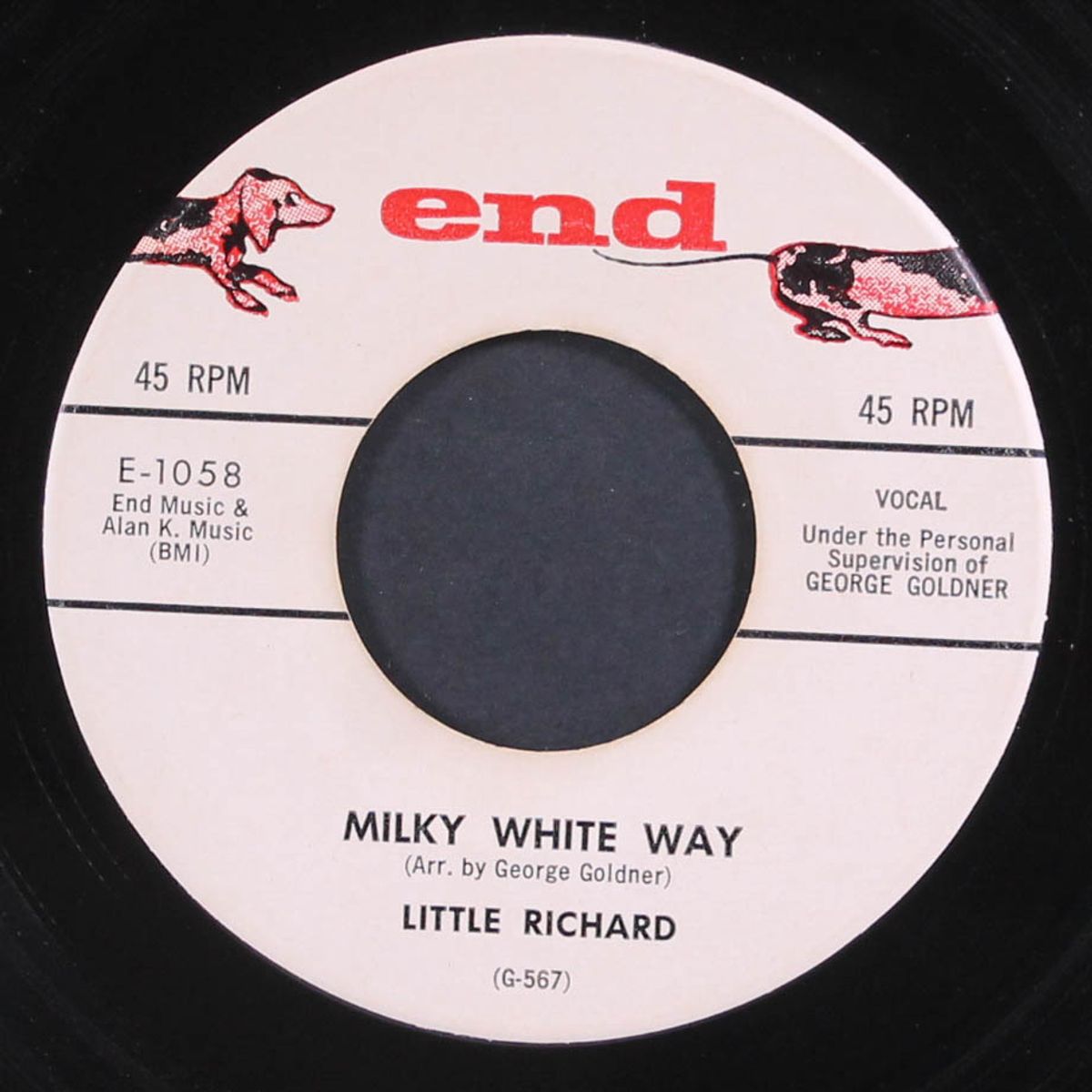 milky white way / i've just come from the fountain by LITTLE RICHARD