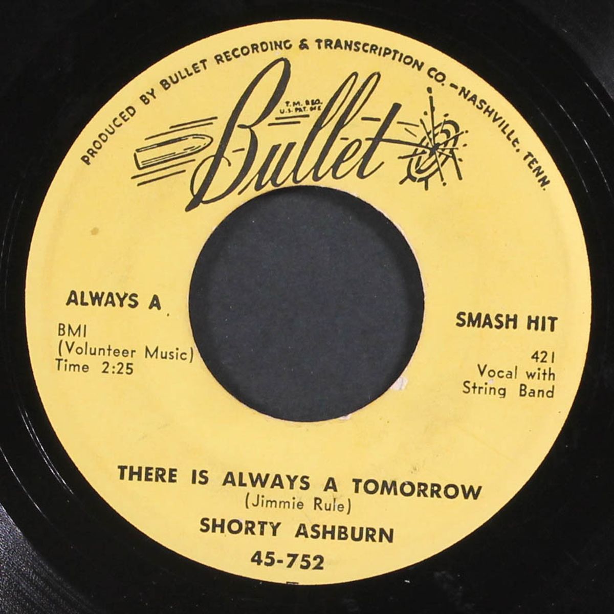 more & more / there is always a tomorrow by SHORTY ASHBURN