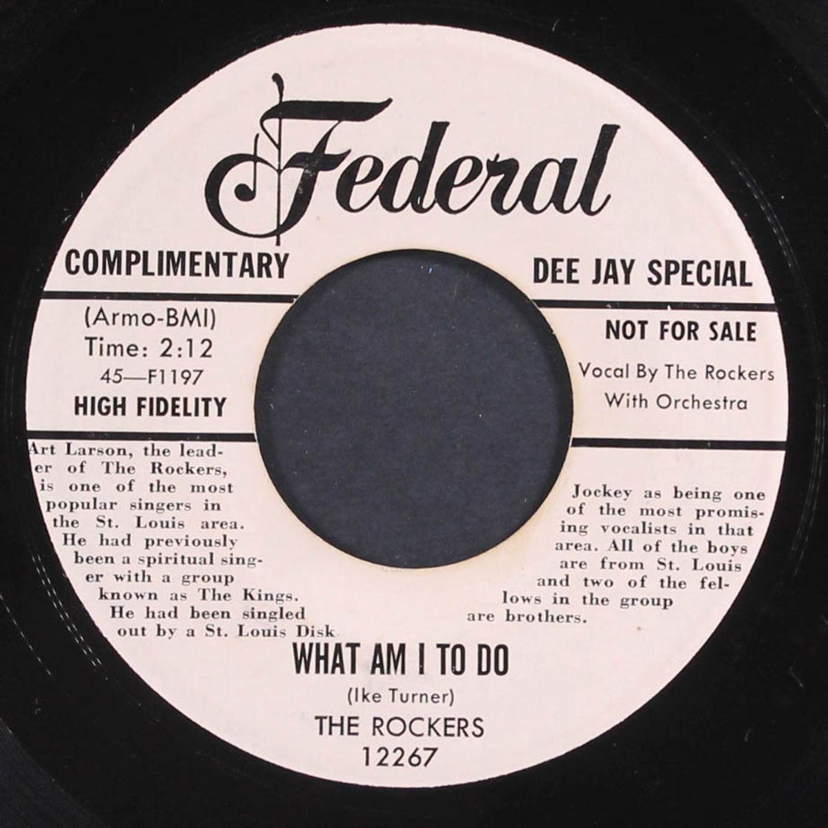 what am i to do / i'll die in love with you by ROCKERS