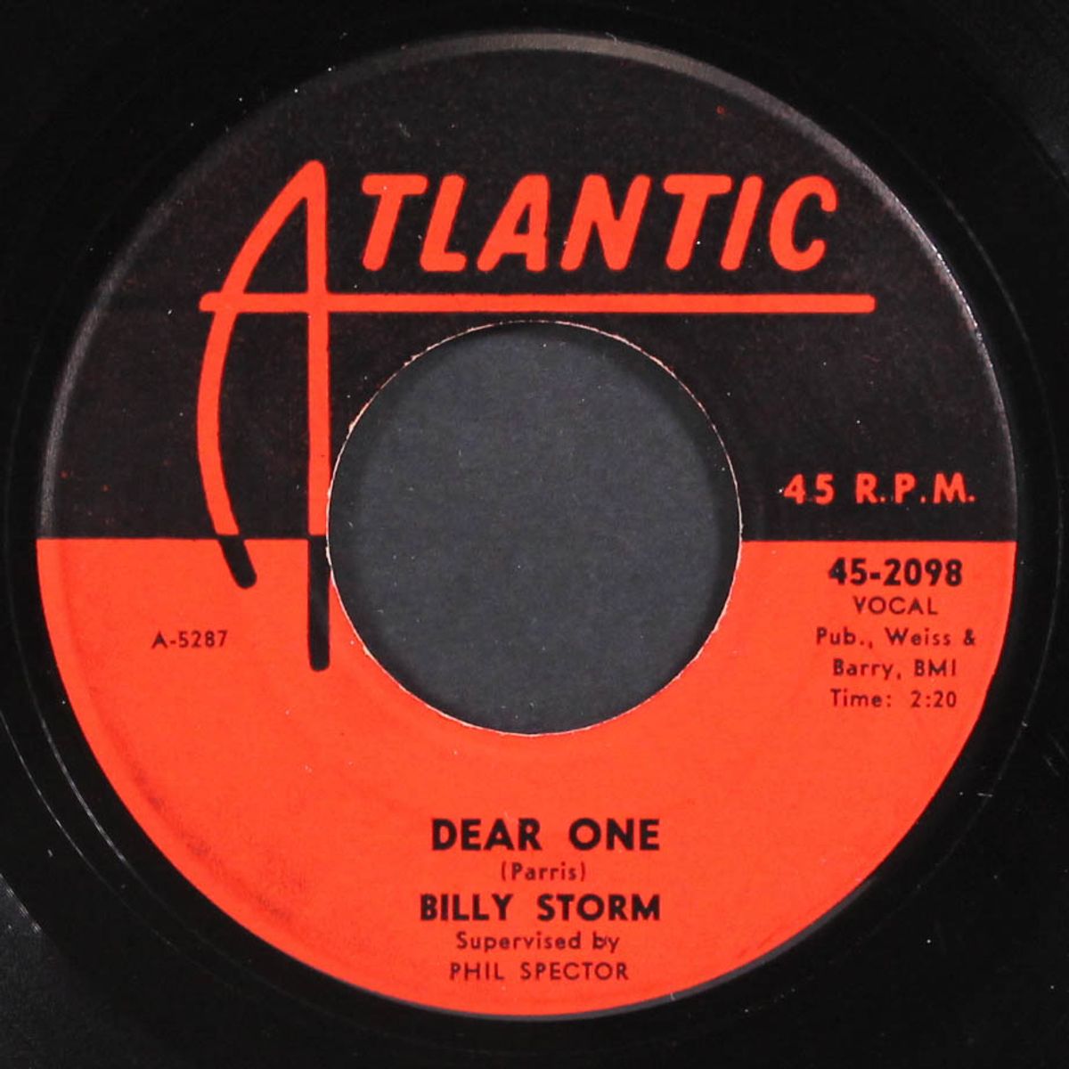 dear one / when you dance by BILLY STORM & GROUP