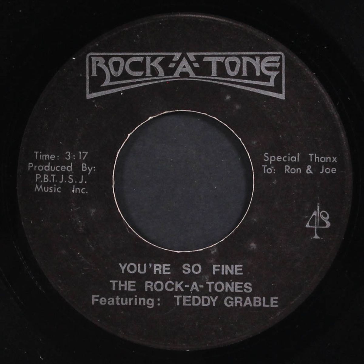 cruise to the moon / you're so fine by ROCK-A-TONES