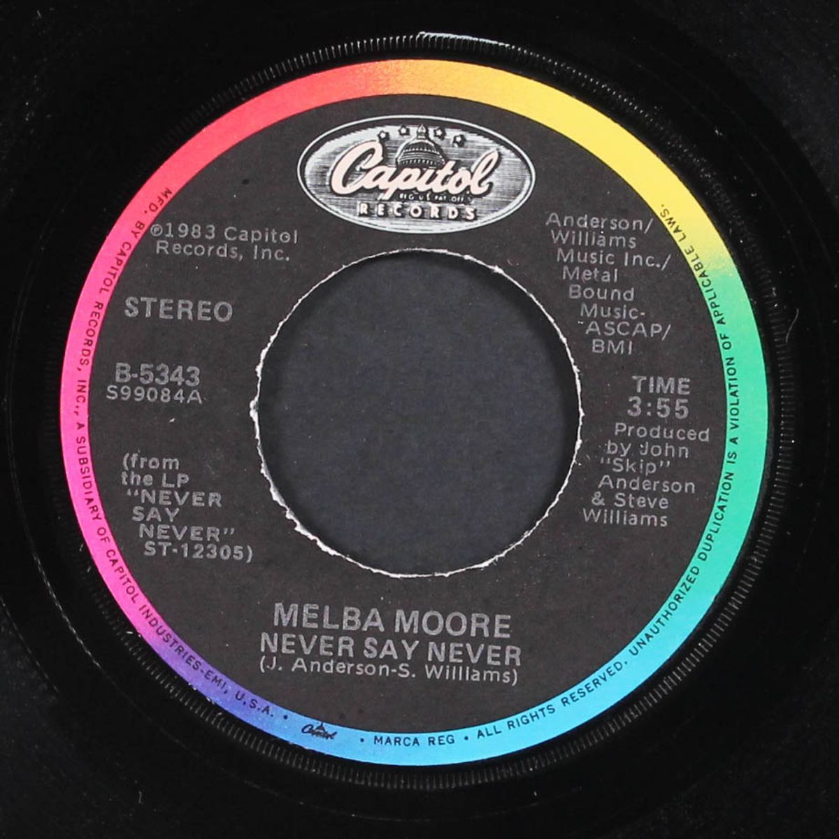 love me right / never say never by MELBA MOORE