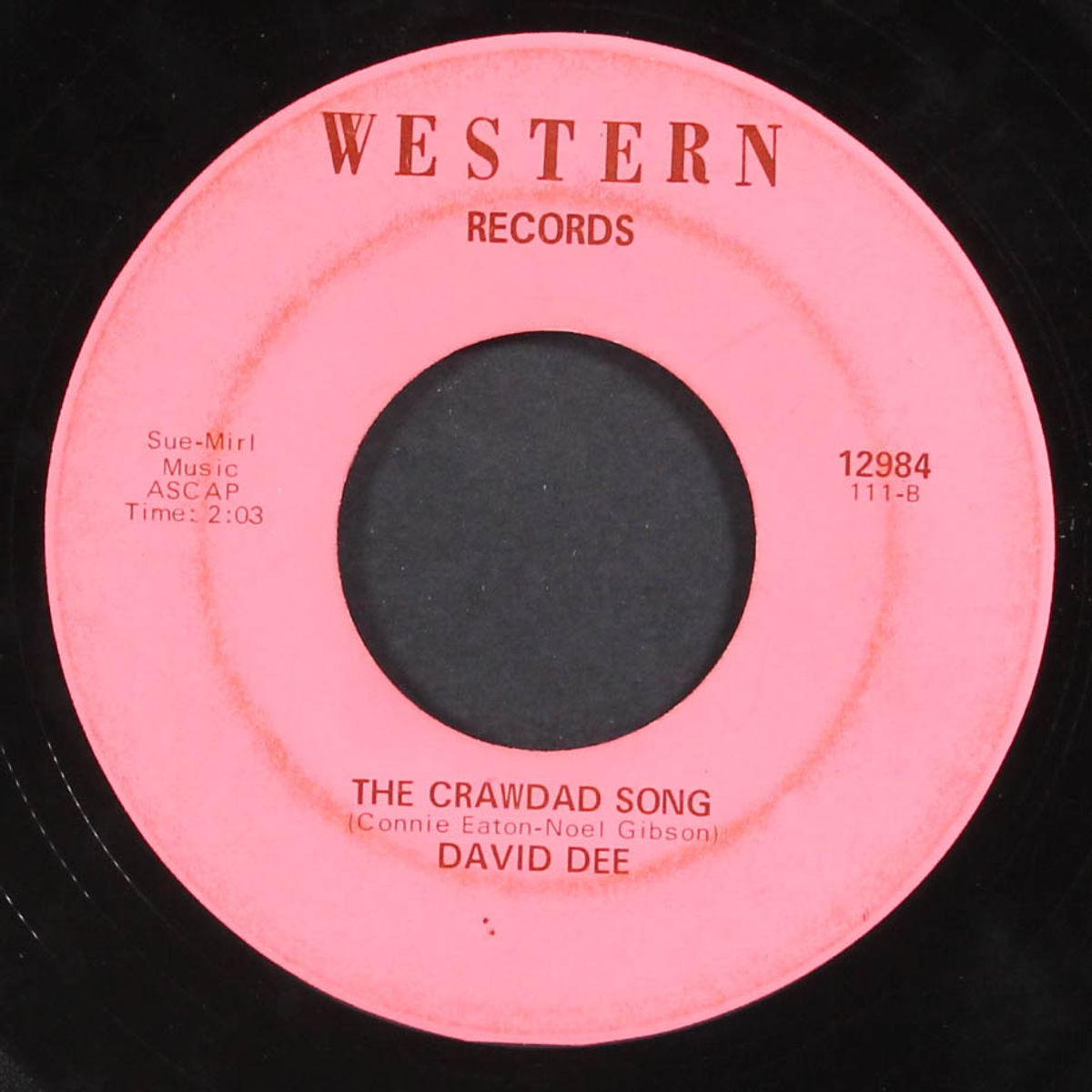 the crawdad song / neon lights by DAVID DEE