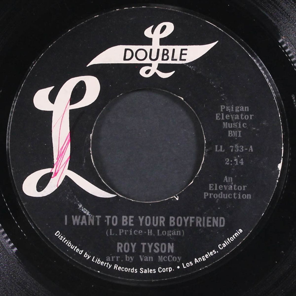 the girl i love / i want to be your boyfriend by ROY TYSON