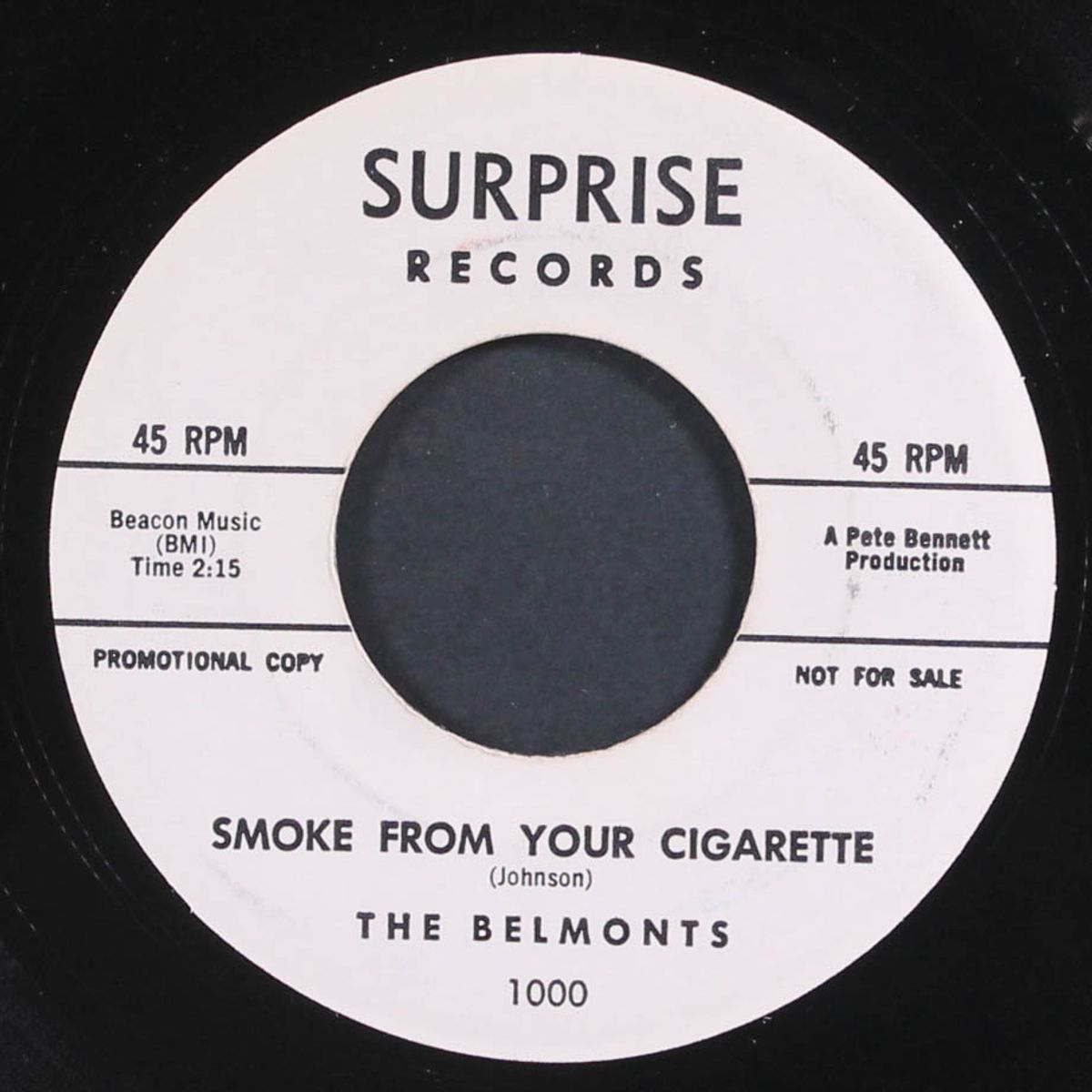 tell me why / smoke from your cigarette by BELMONTS