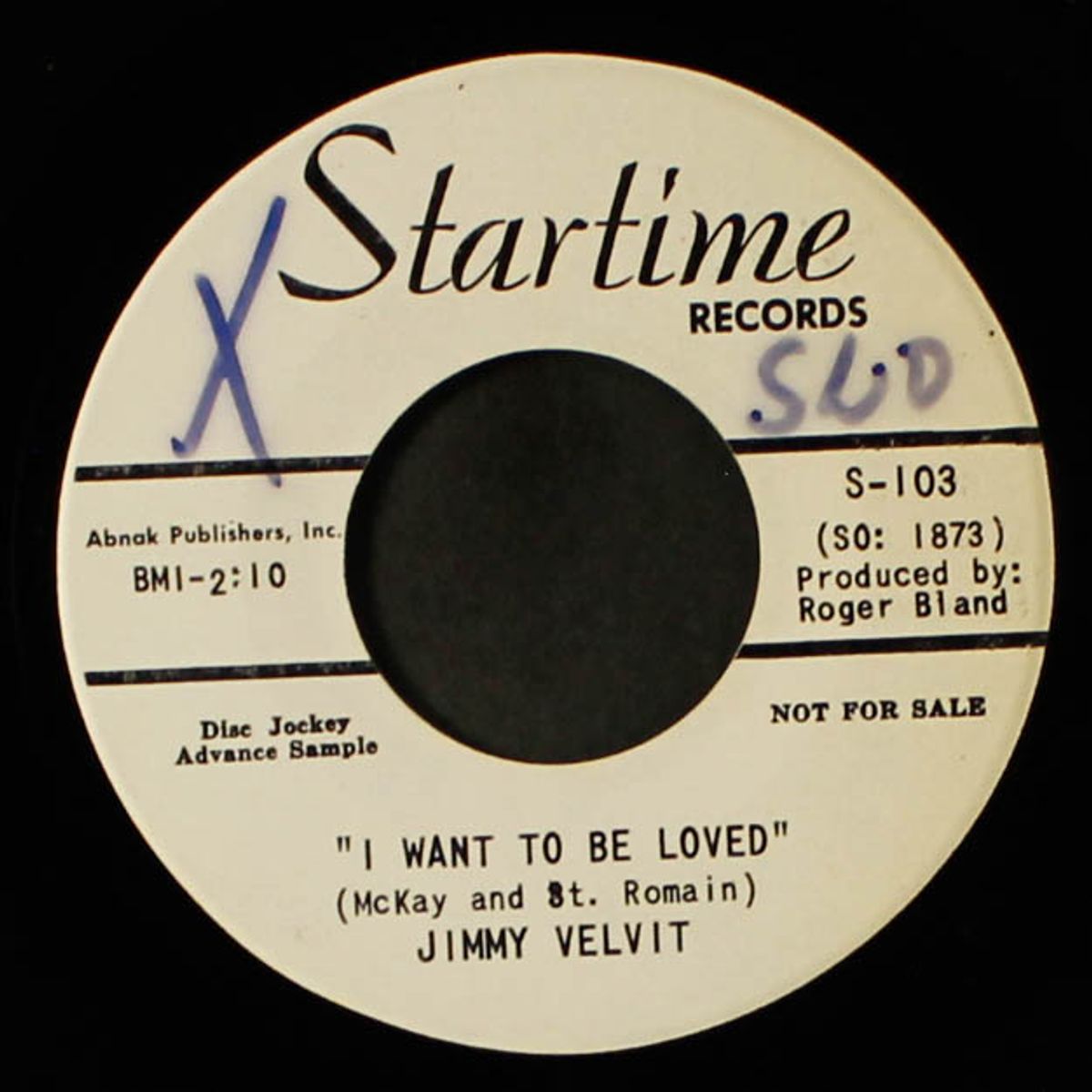 wisdom of a fool / i want to be loved by JIMMY VELVIT