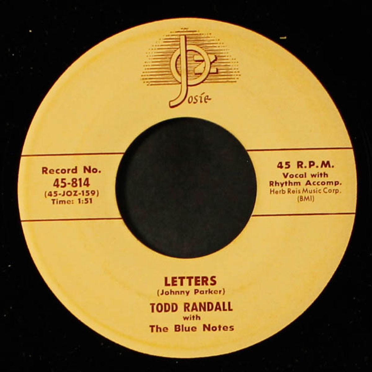 with this pen / letters by TODD RANDALL & BLUE NOTES