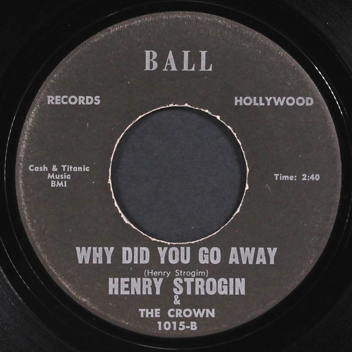 why did you do away / i'll tag along by HENRY STROGIN