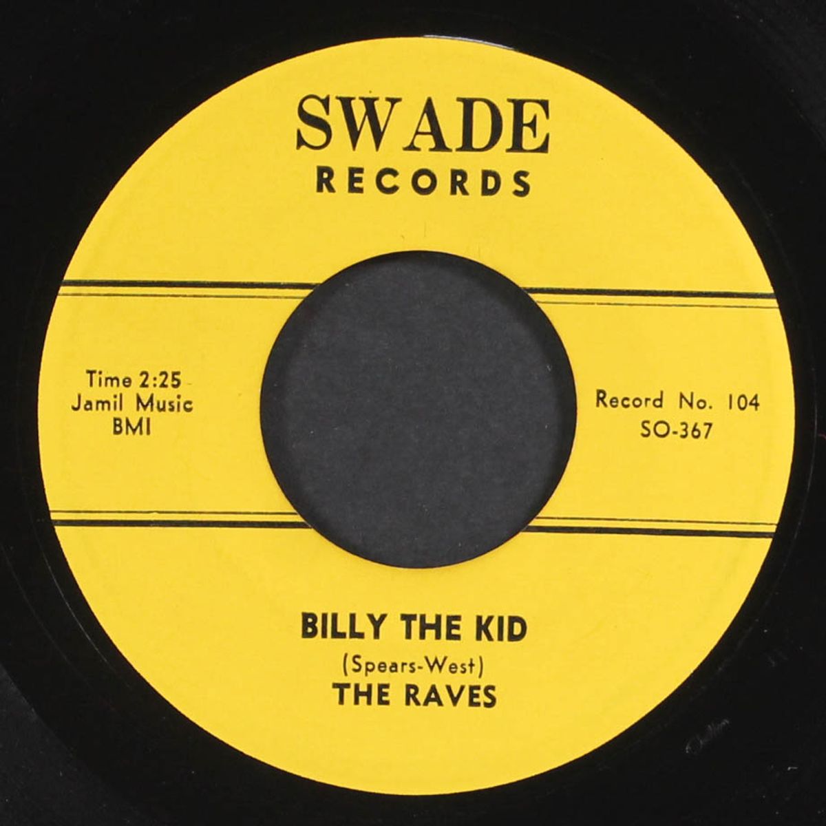 billy the kid / tell me one more time by RAVES