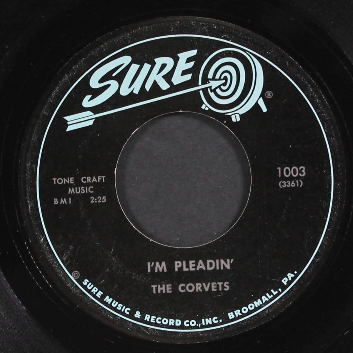 i'm pleadin' / let's do the poney by CORVETS