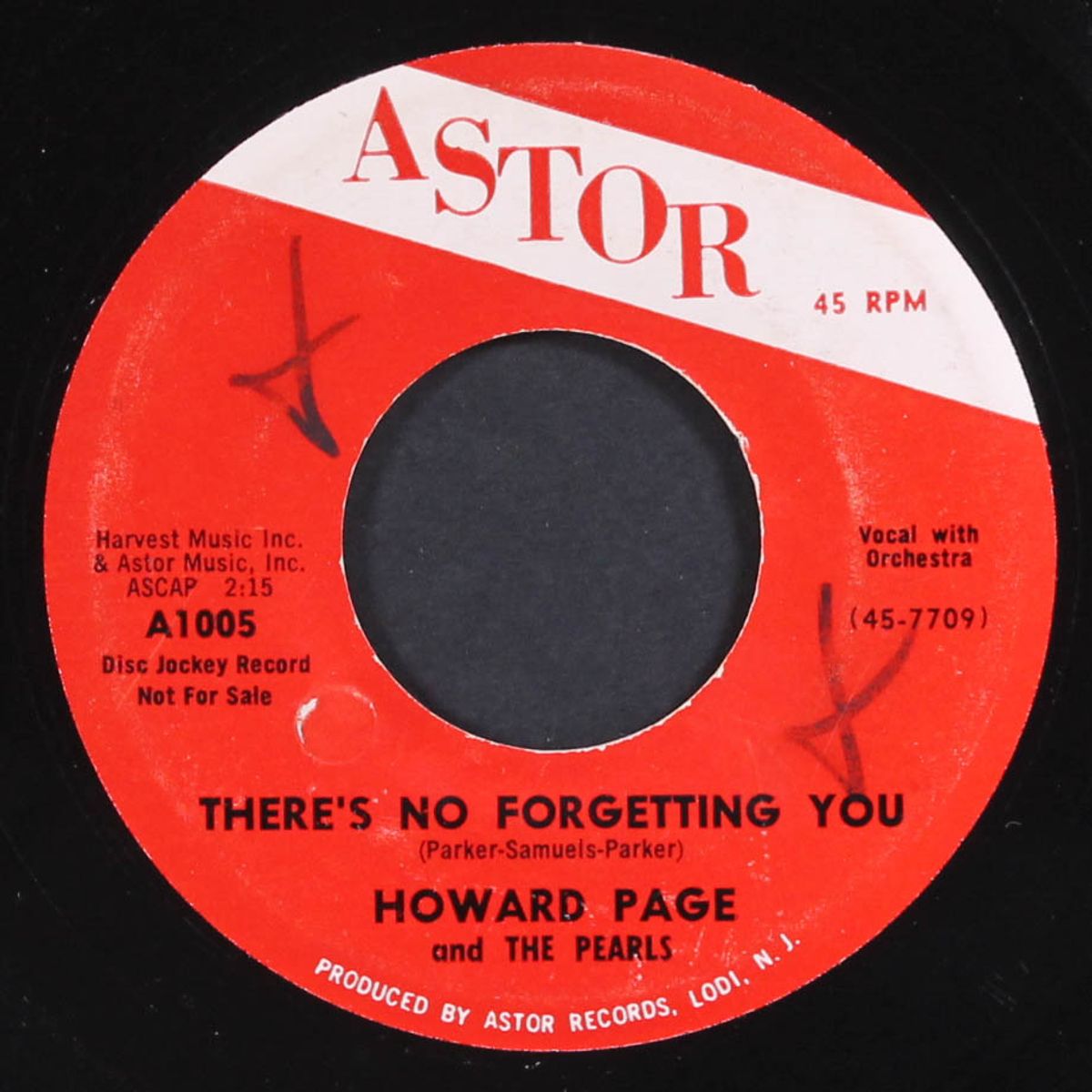 there's no forgetting you / i just can't stand it by HOWARD PAGE