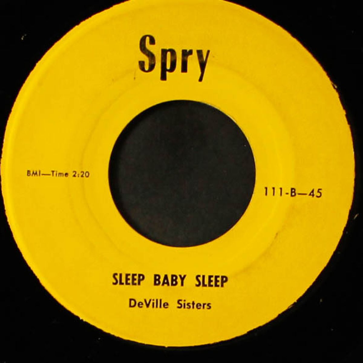 love and desire / sleep baby sleep by DEVILLE SISTERS