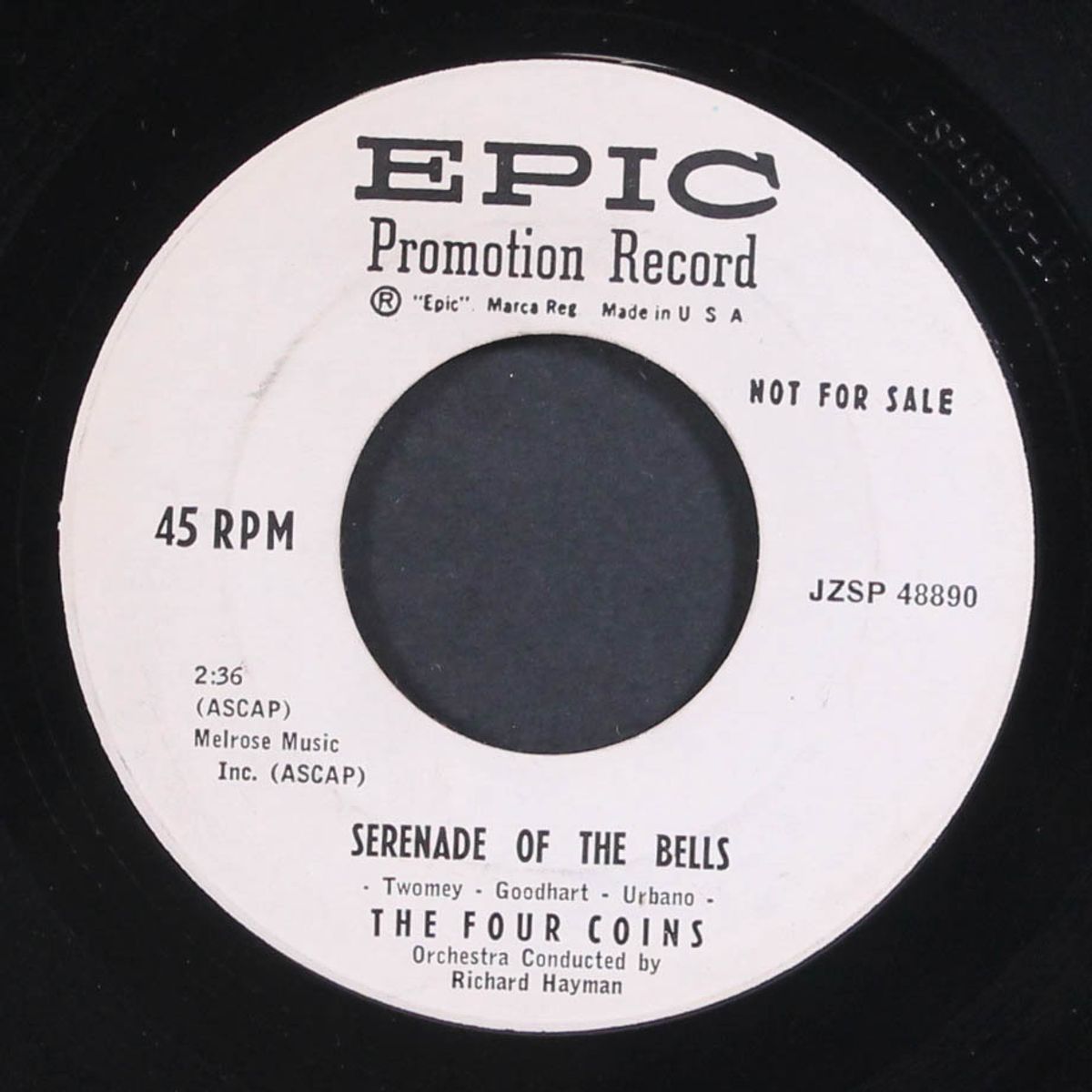 angel in the rain / serenade of the bells by FOUR COINS