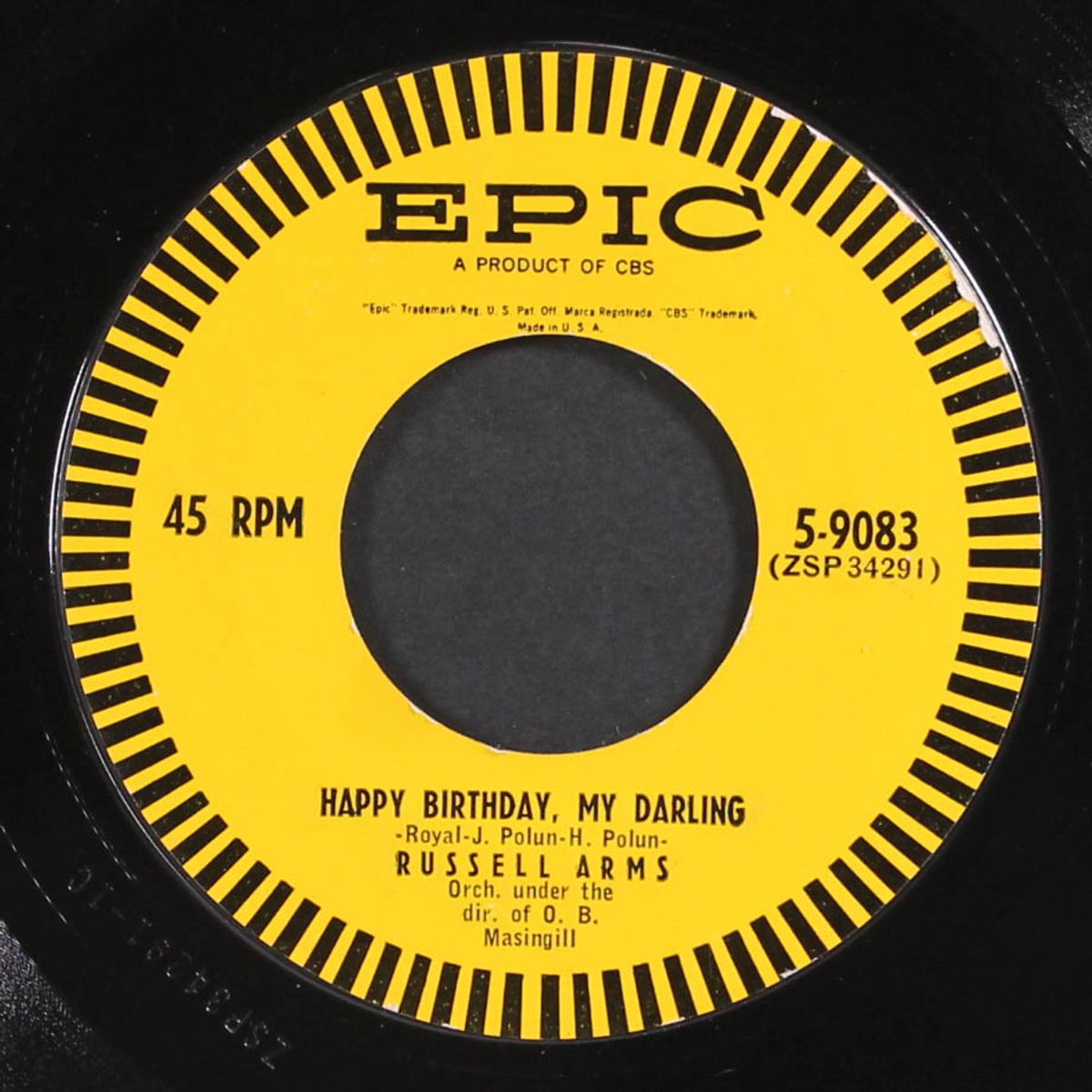 happy birthday my darling by RUSSELL ARMS