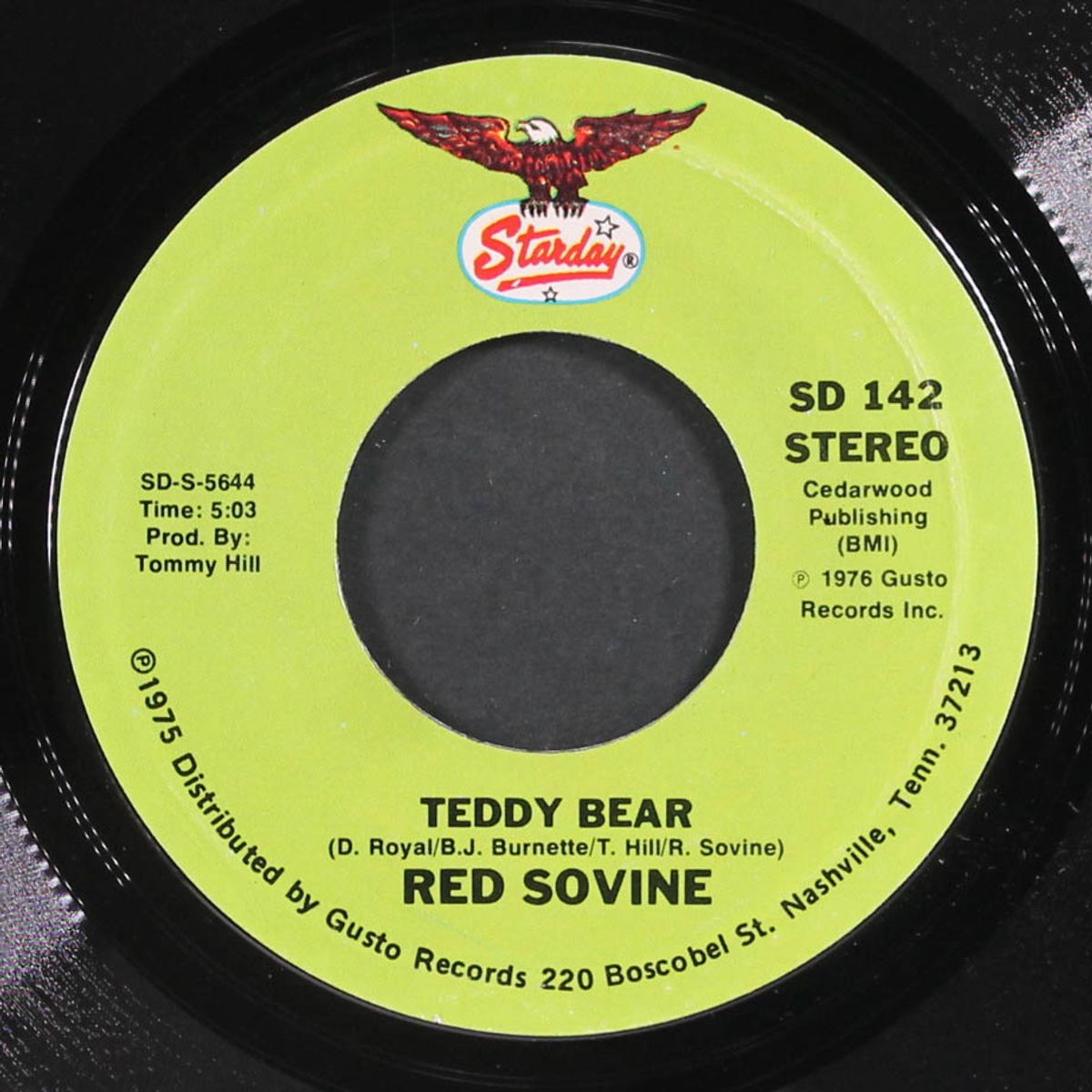 teddy bear / daddy by RED SOVINE
