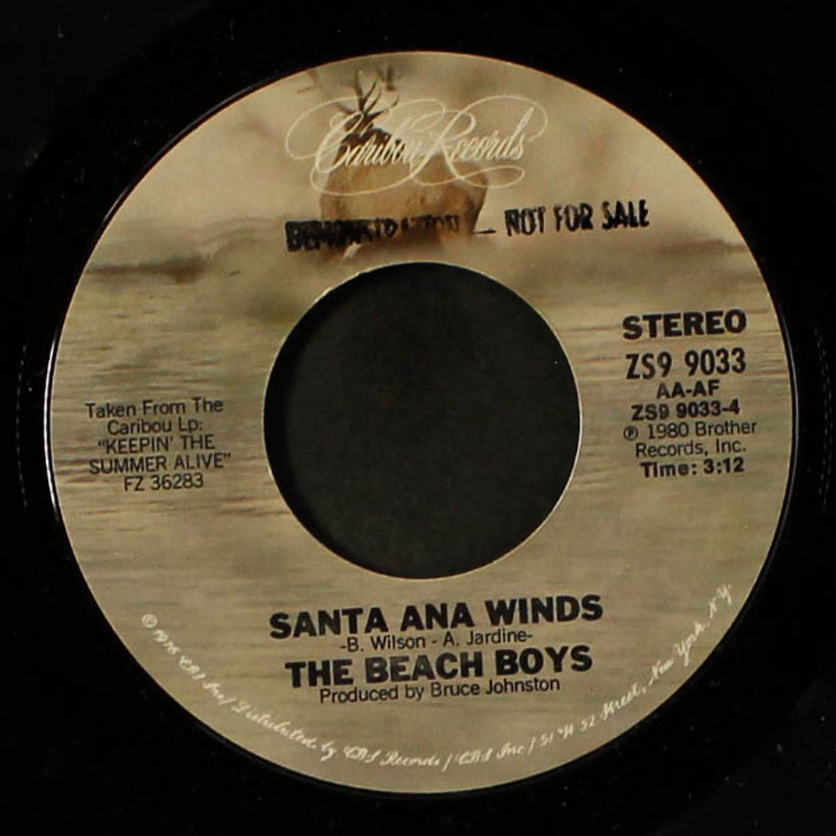 livin' with a heartache / santa ana winds by BEACH BOYS