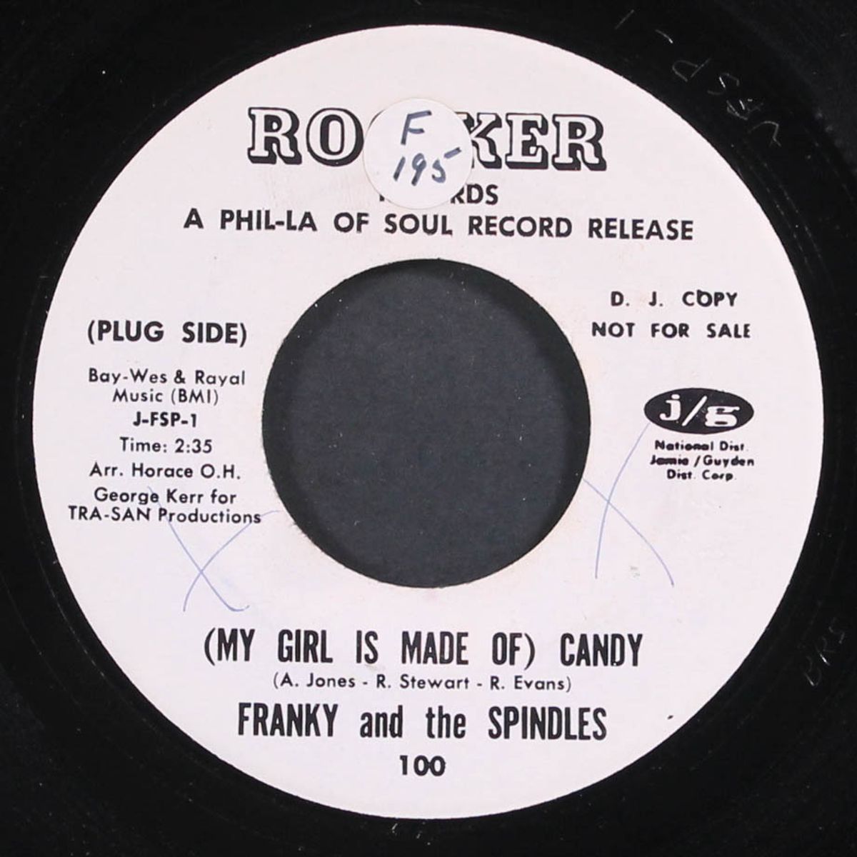 my letter to you / (my girl is made of candy) by FRANKY & SPINDLES