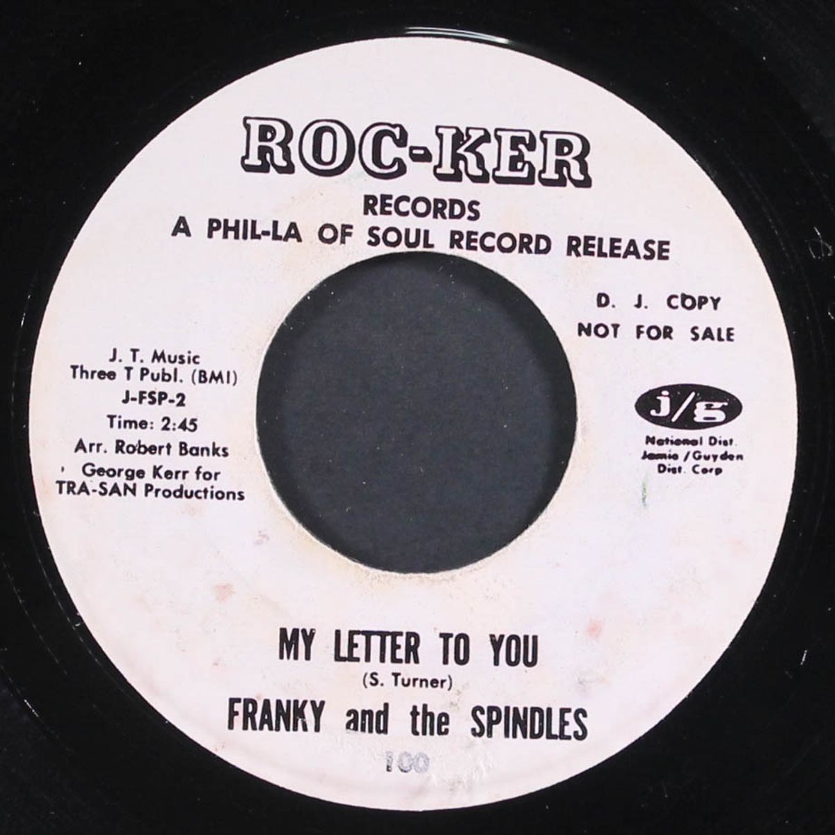 my letter to you / (my girl is made of candy) by FRANKY & SPINDLES