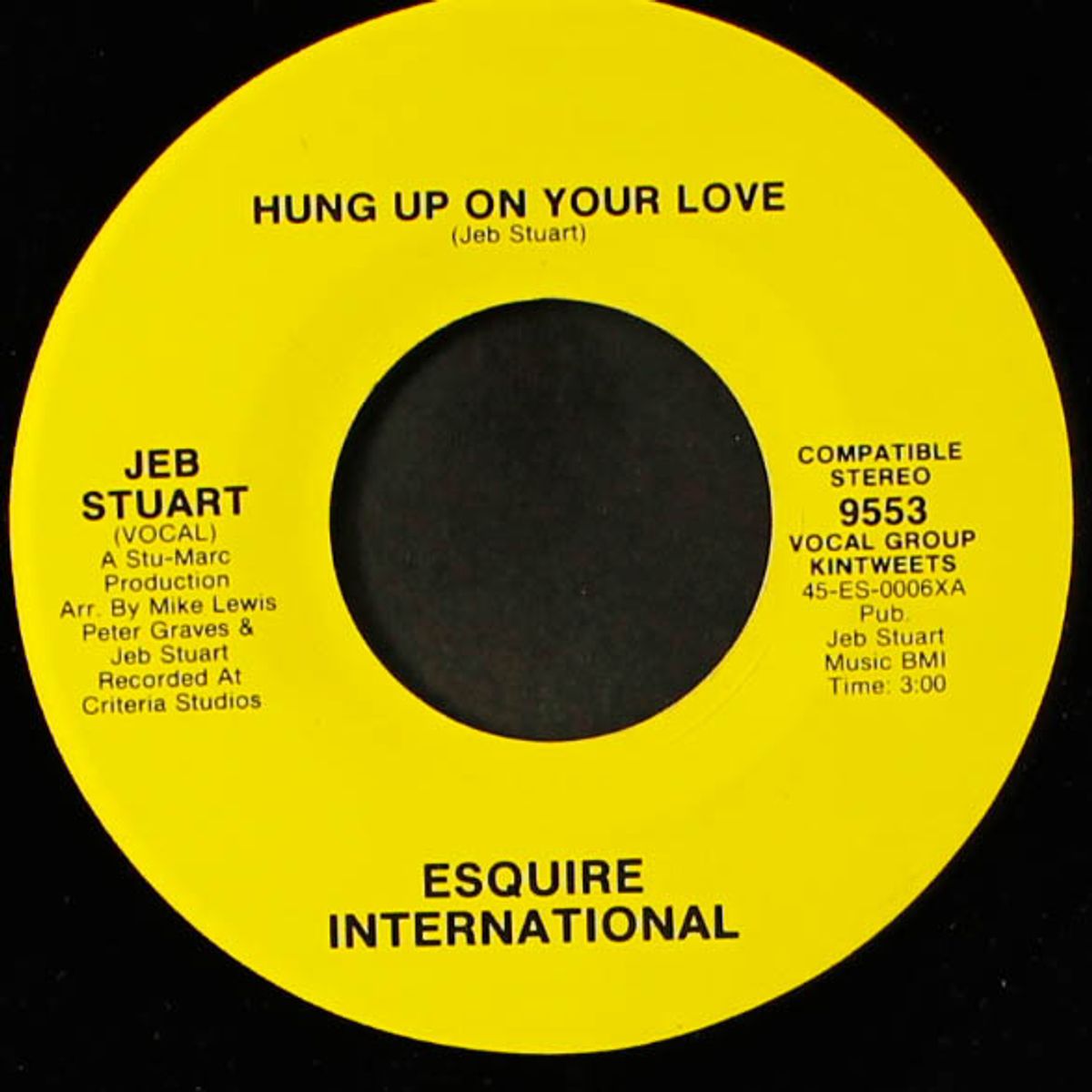 every step of the way / hung up on your love by JEB STUART