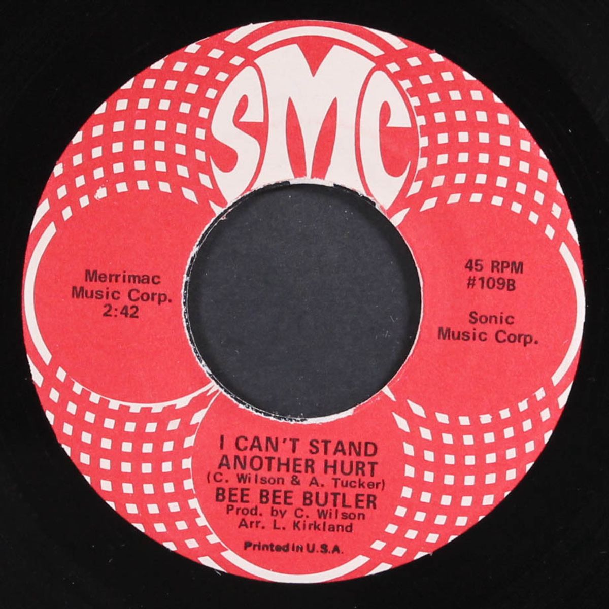 sweet sweet life / i can't stand another hurt by BEE BEE BUTLER
