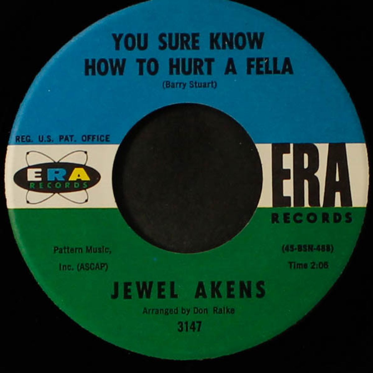 it's the only way to fly / you sure know how to hurt a fella by JEWEL AKENS