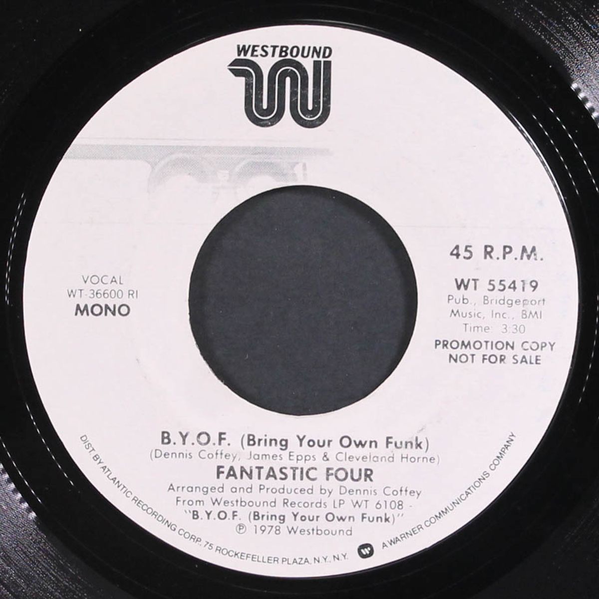 b.y.o.f. (bring your own funk) / mono by FANTASTIC FOUR