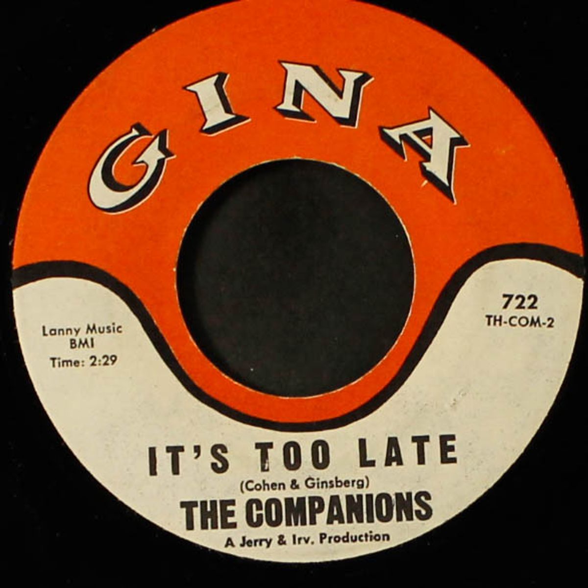 it's too late / these foolish things by COMPANIONS