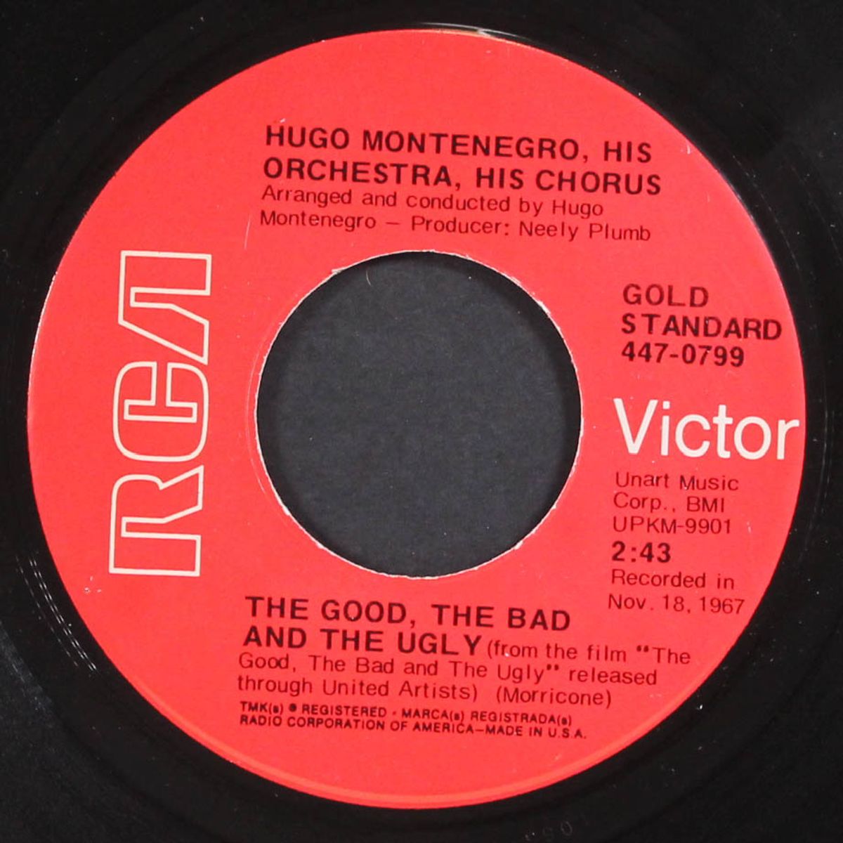 the good, the bad & the ugly / for a few dollars more by HUGO MONTENEGRO