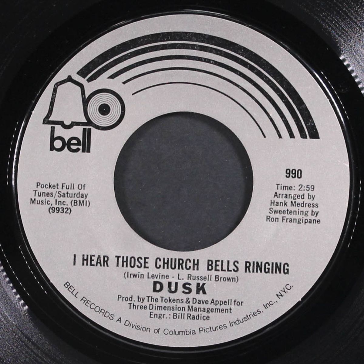 i hear those church bells ringing / i cannot see to see you by DUSK