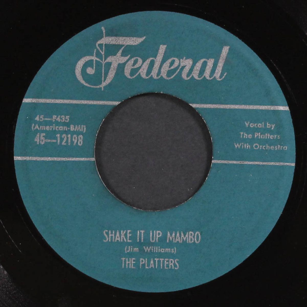 voo-vee-ah-bee / shake it up mambo by PLATTERS