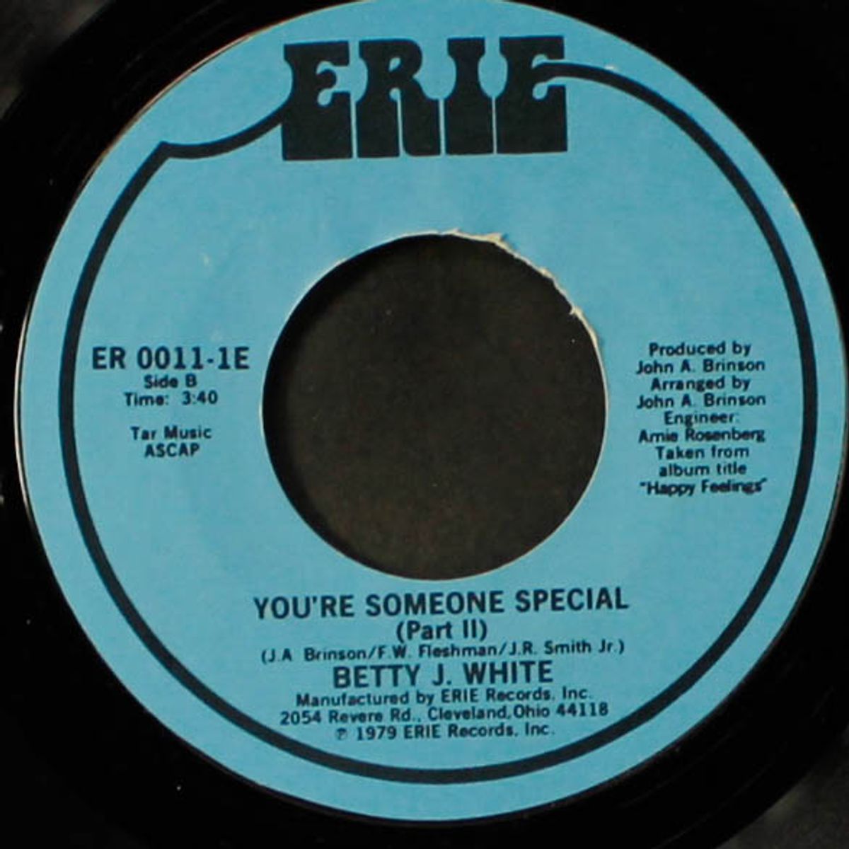 you're someone special by BETTY J. WHITE