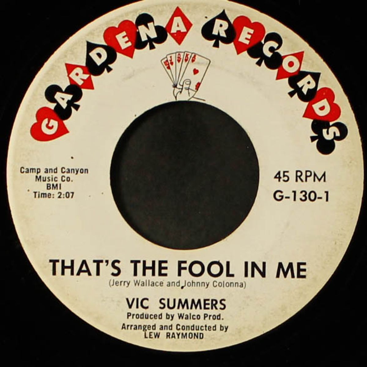 that's the fool in me by VIC SUMMERS