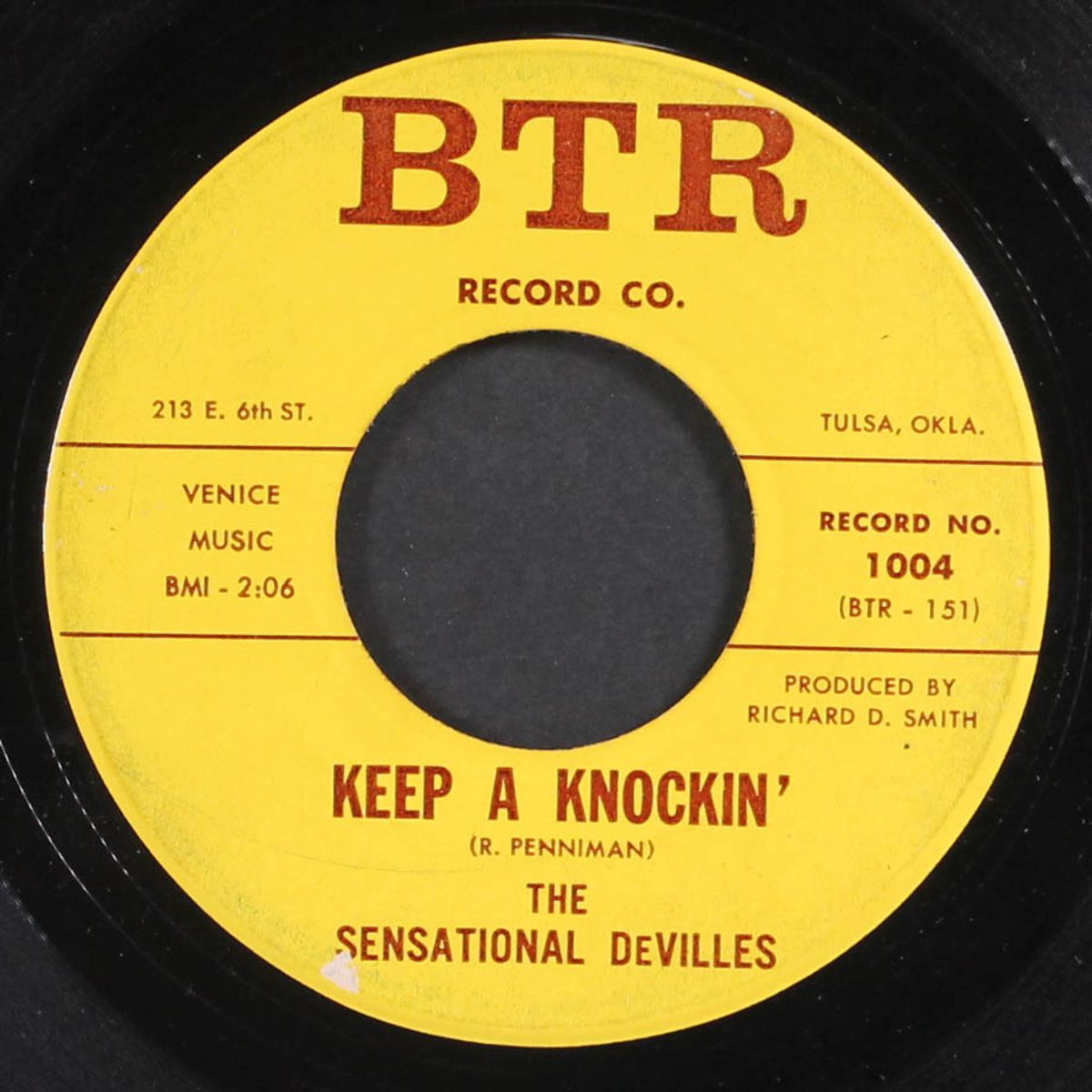 keep a knockin' / every beat of my heart by SENSATIONAL DEVILLES