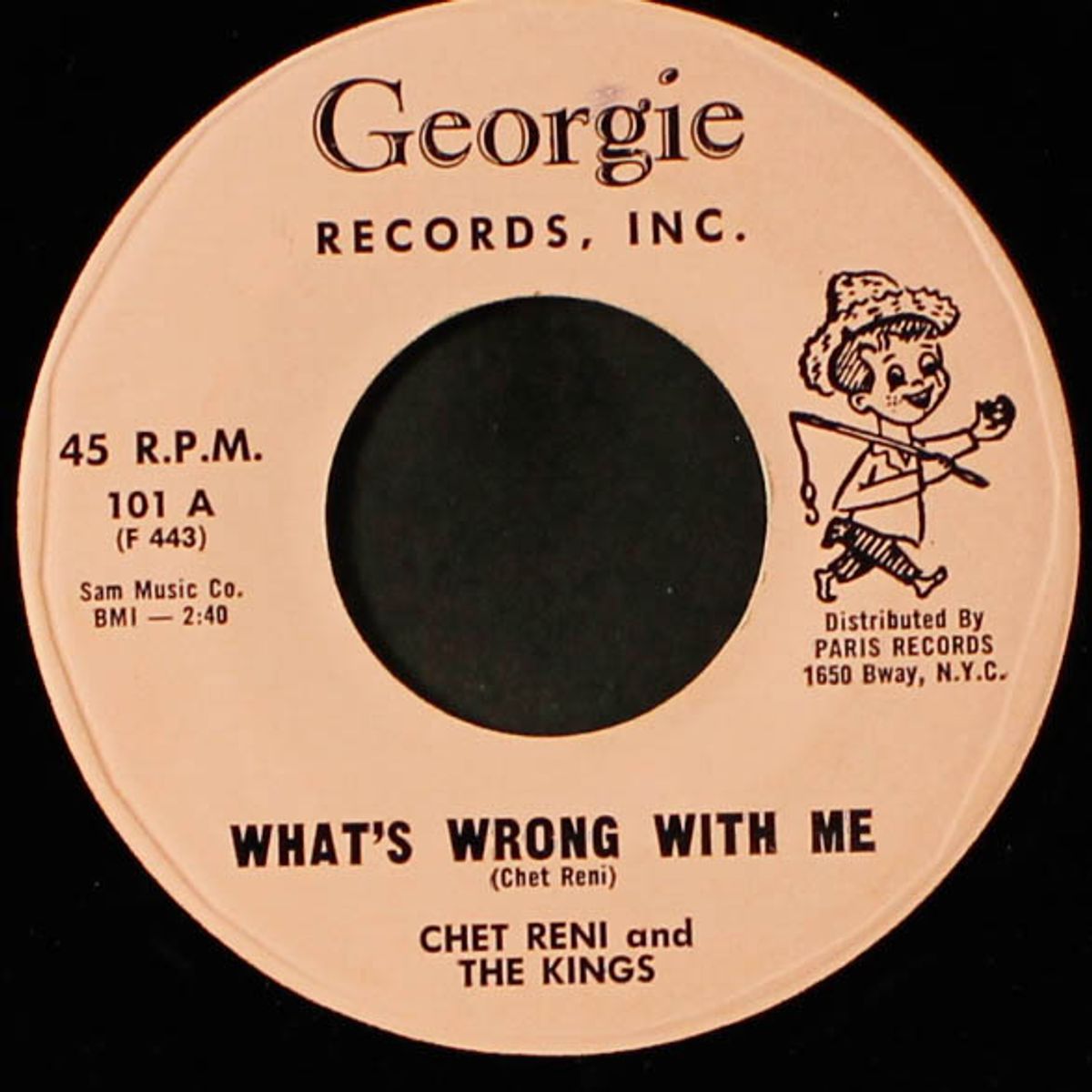 a love of my own / what's wrong with me by CHET RENI & KINGS