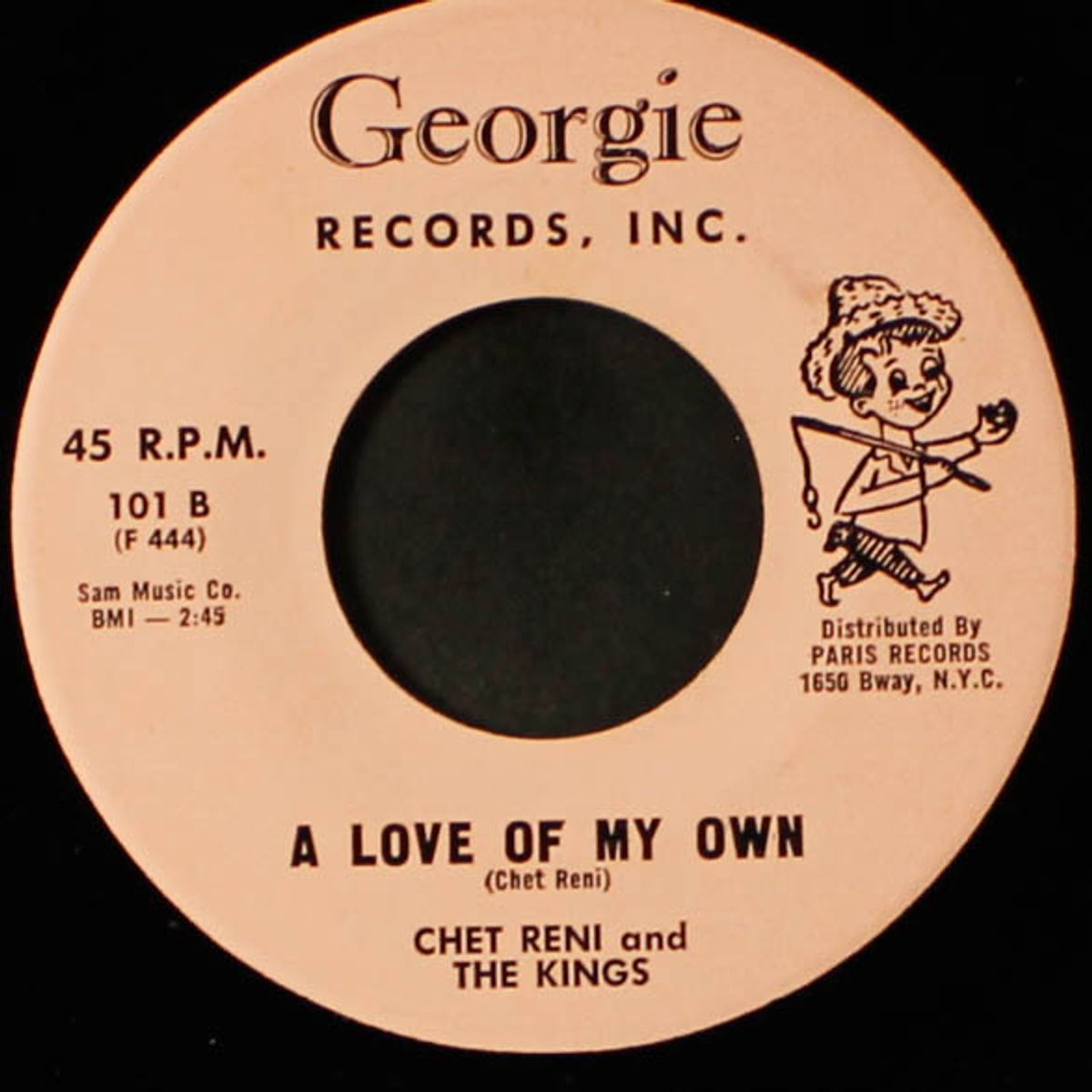 a love of my own / what's wrong with me by CHET RENI & KINGS