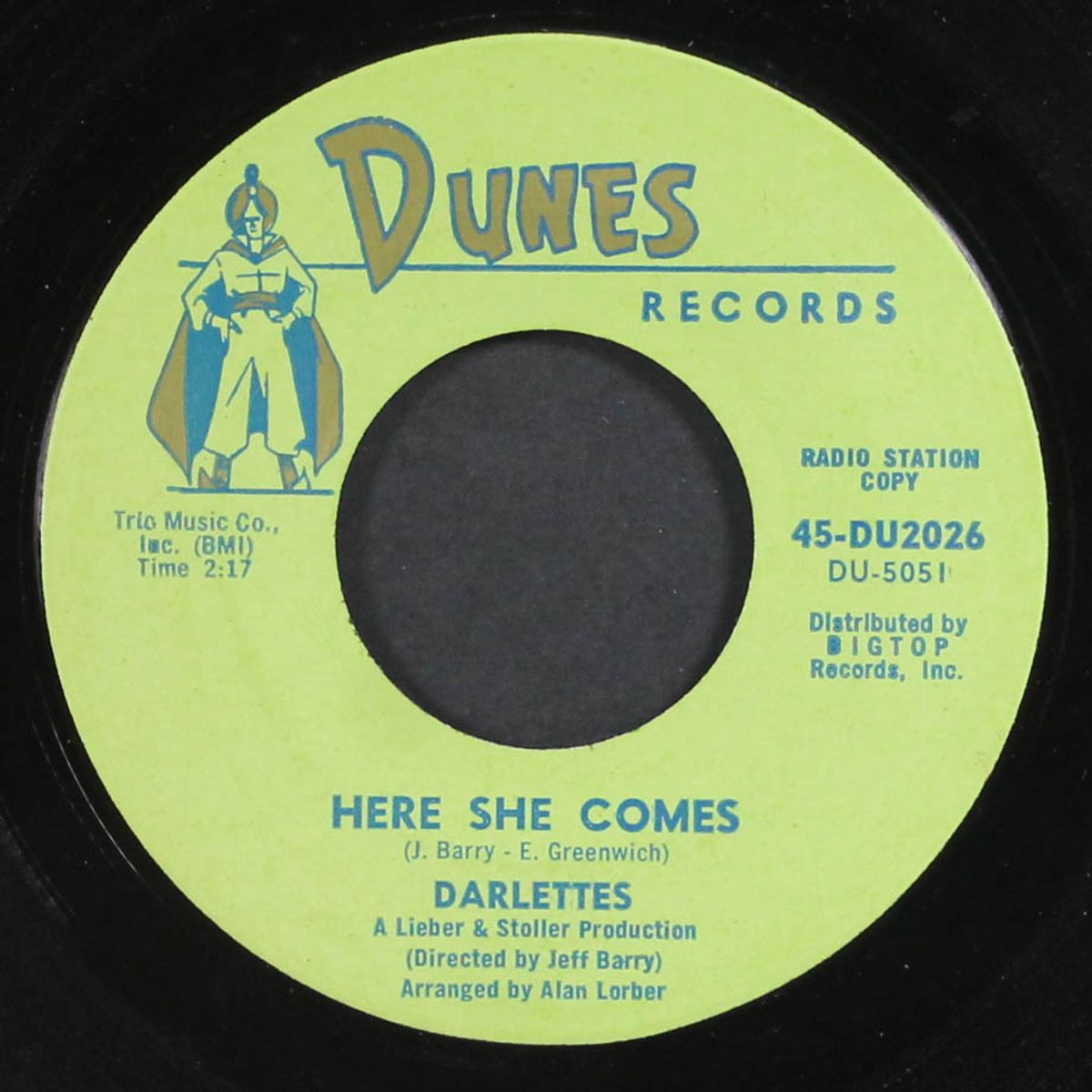 just you / here she comes by DARLETTES