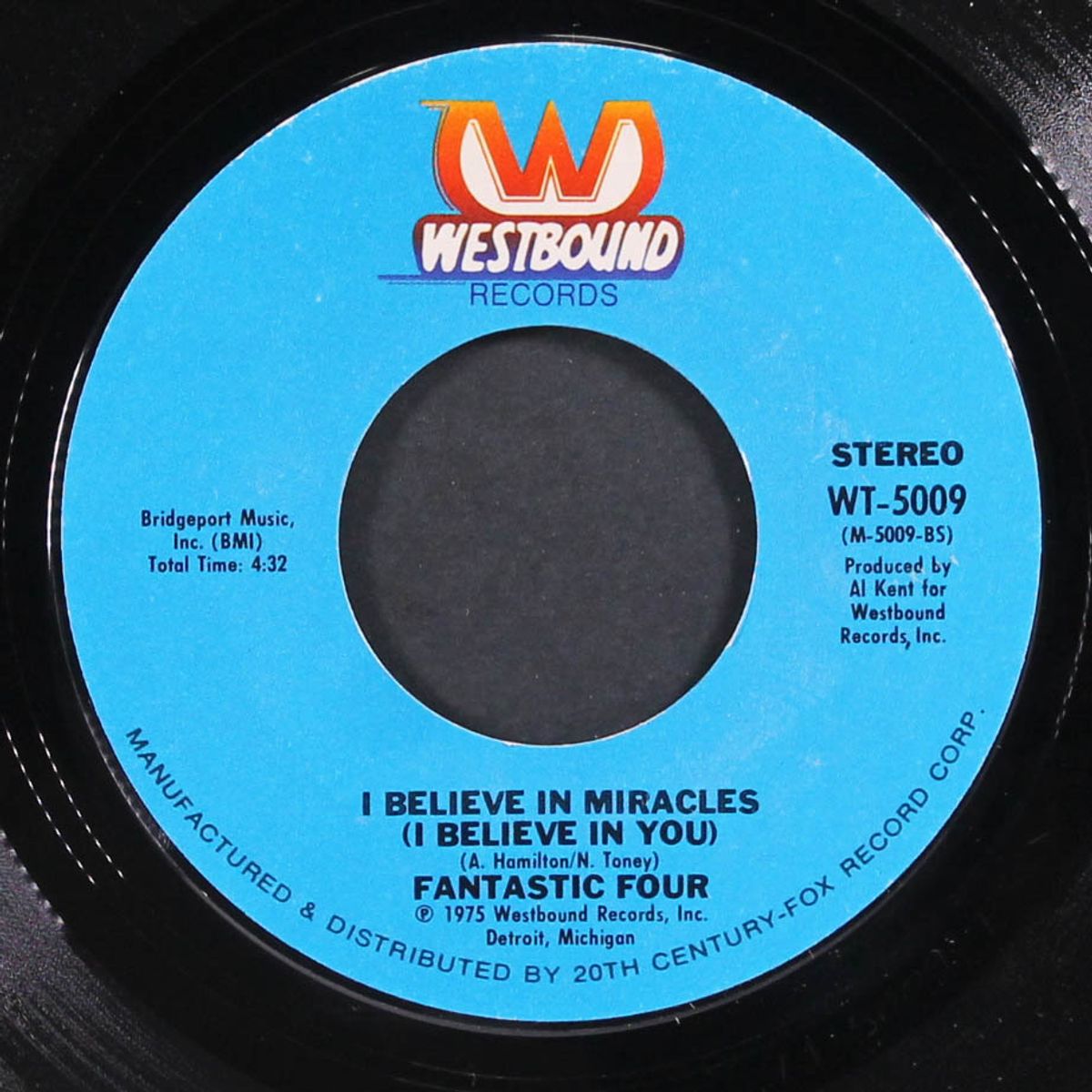 alvin stone / i believe in miracles by FANTASTIC FOUR