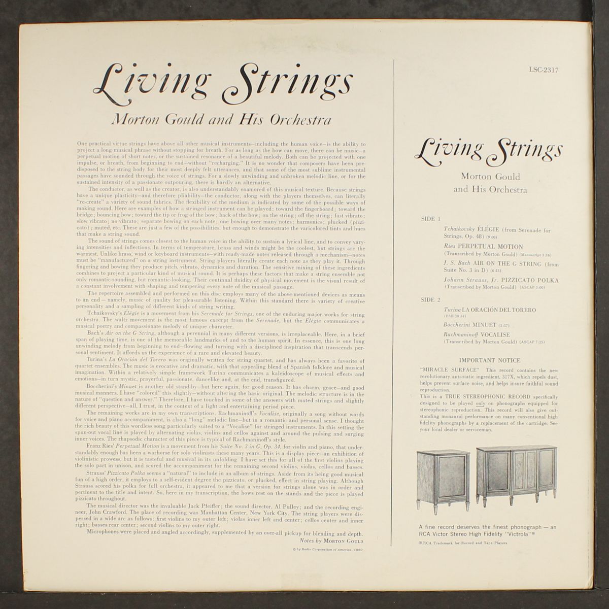 living strings by MORTON GOULD