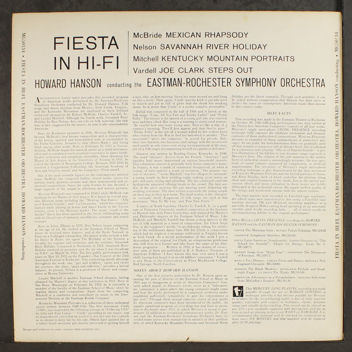 fiesta in hi-fi by HOWARD HANSON