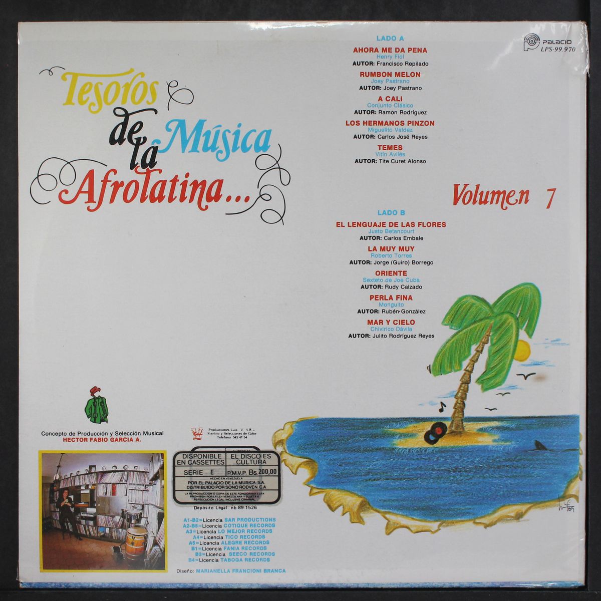tesoros de la musica afrolatina, vol. 7 by VARIOUS
