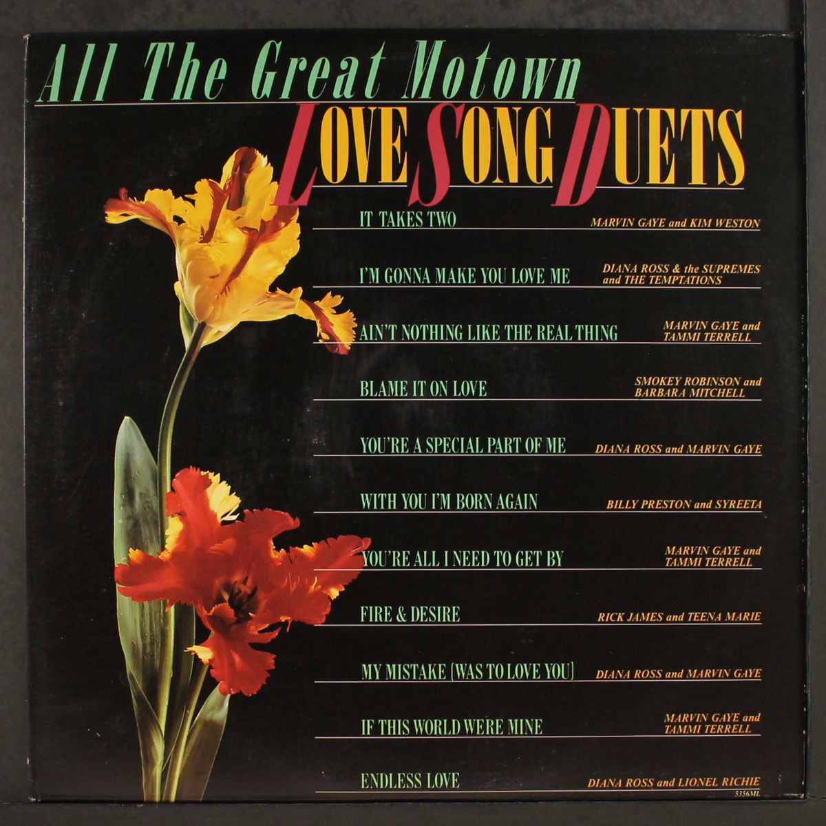 all the great motown love song duets by VARIOUS