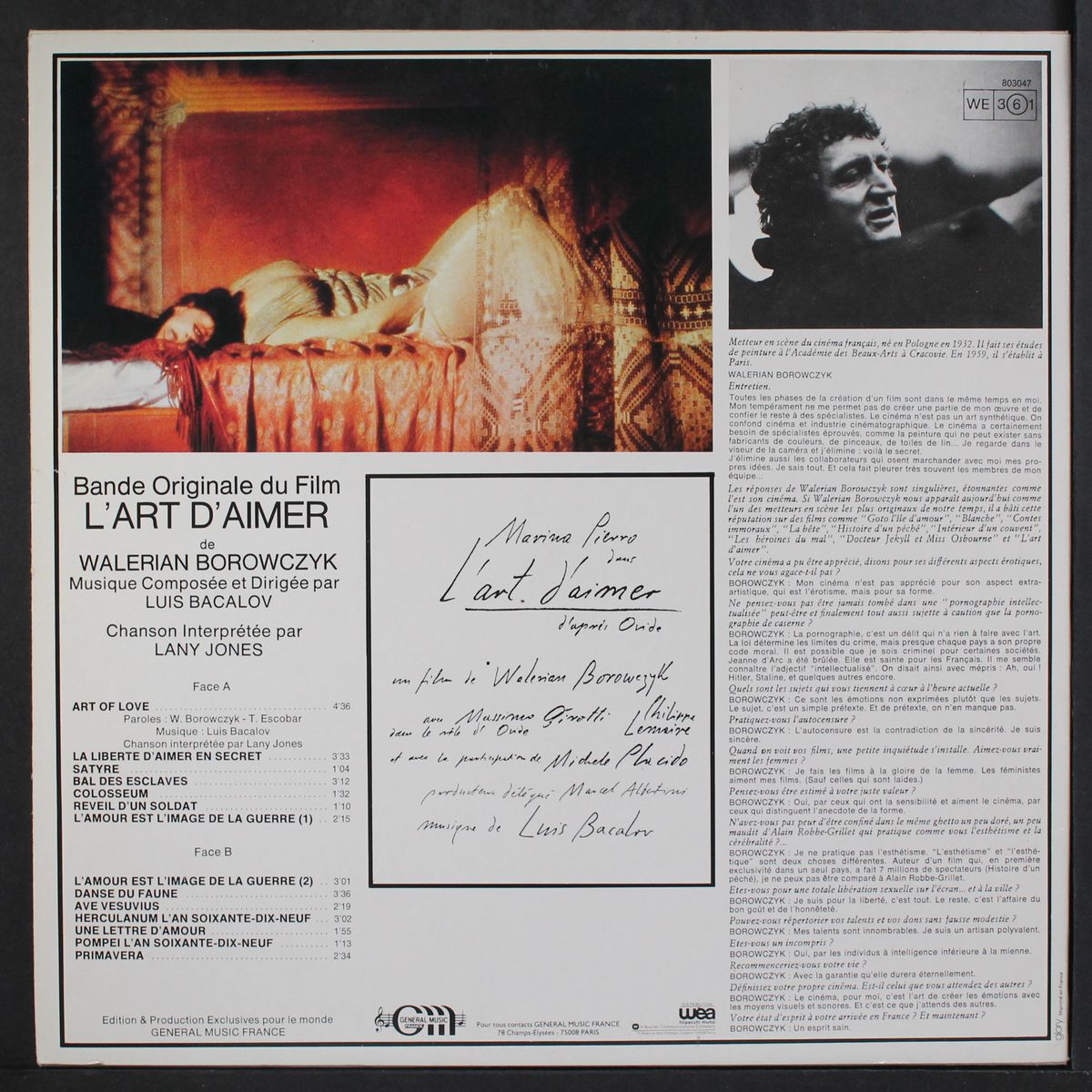 l'art d'aimer by SOUNDTRACK