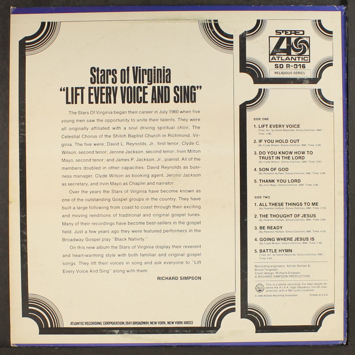 lift every voice and sing by STARS OF VIRGINIA
