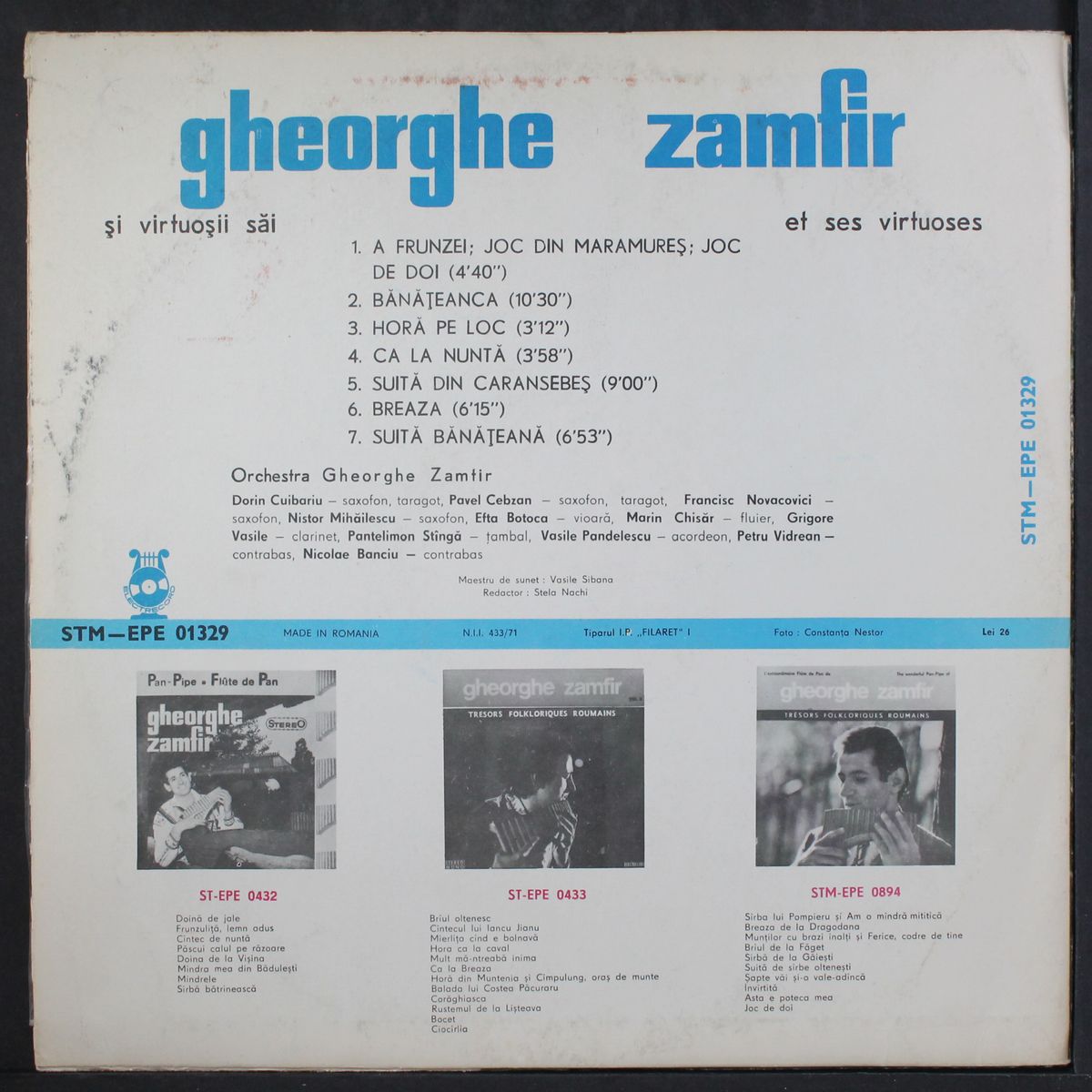 si virtuosii sai by GHEORGHE ZAMFIR