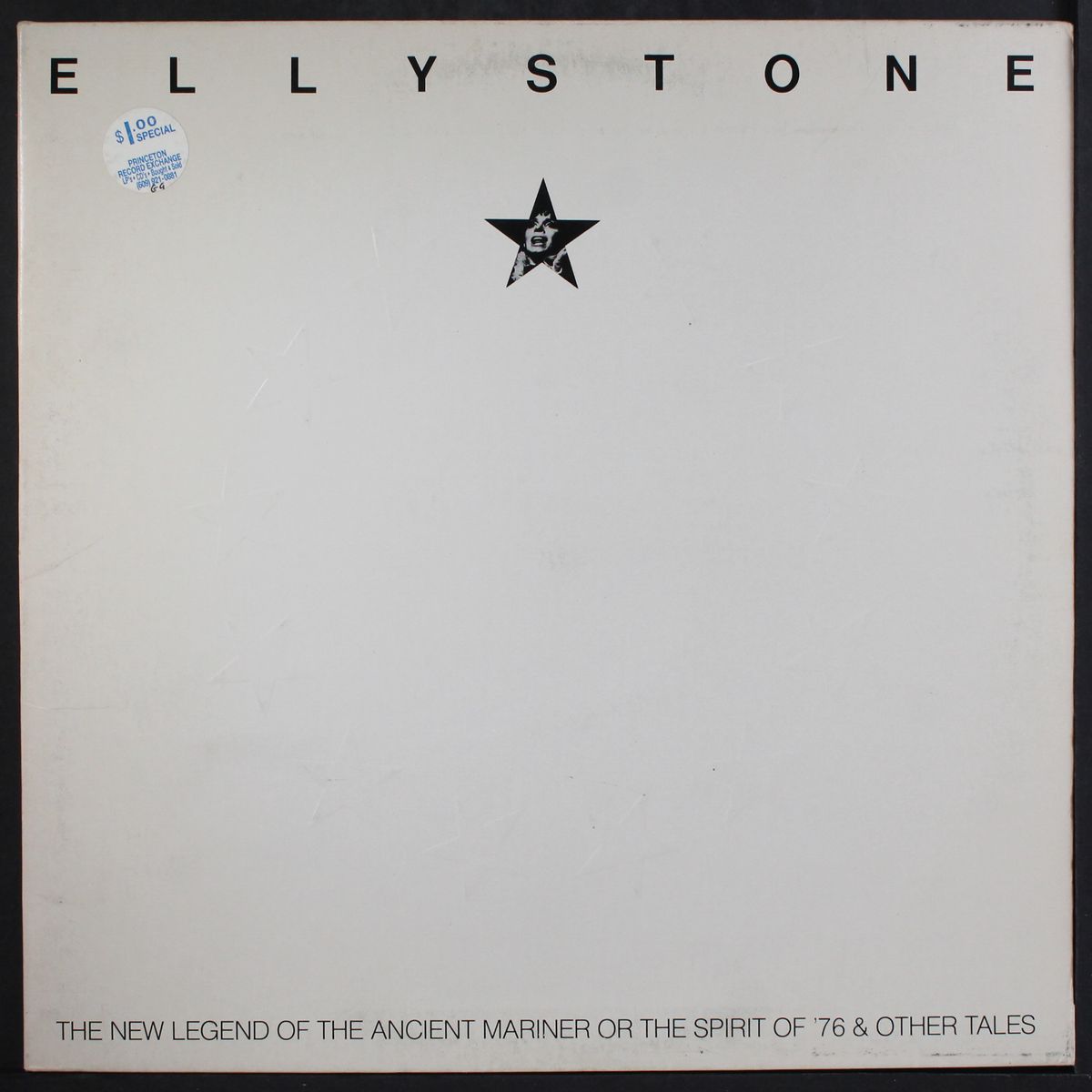 the new legend of the ancient mariner or the spirit of '76 and other t by ELLY STONE