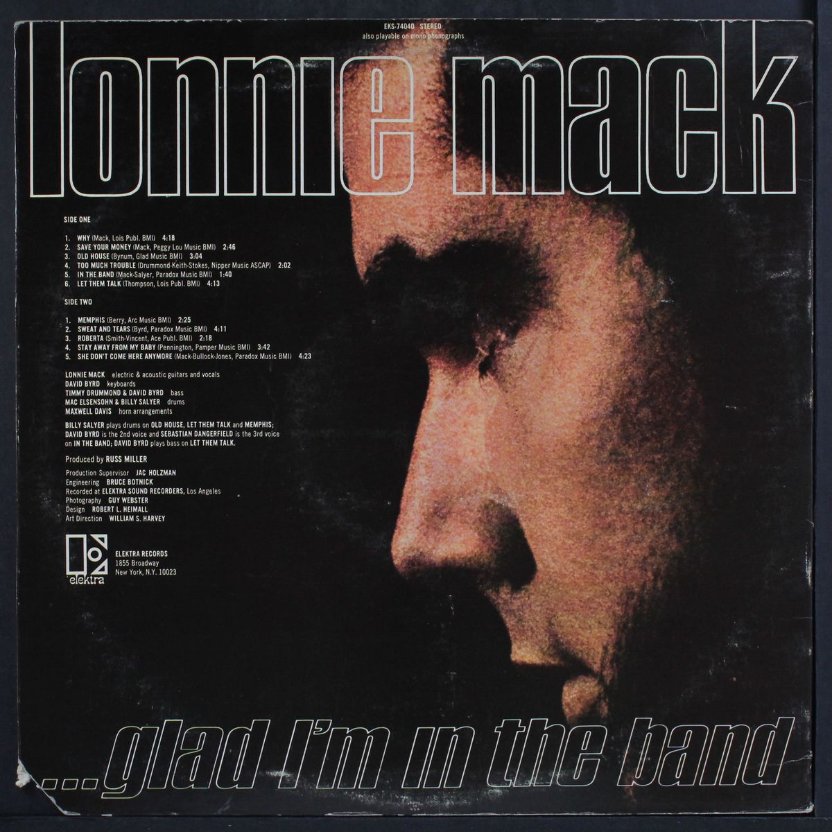 glad i'm in the band by LONNIE MACK