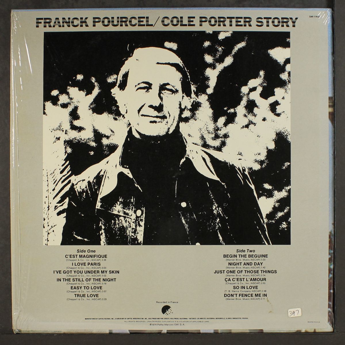 cole porter story by FRANCK POURCEL