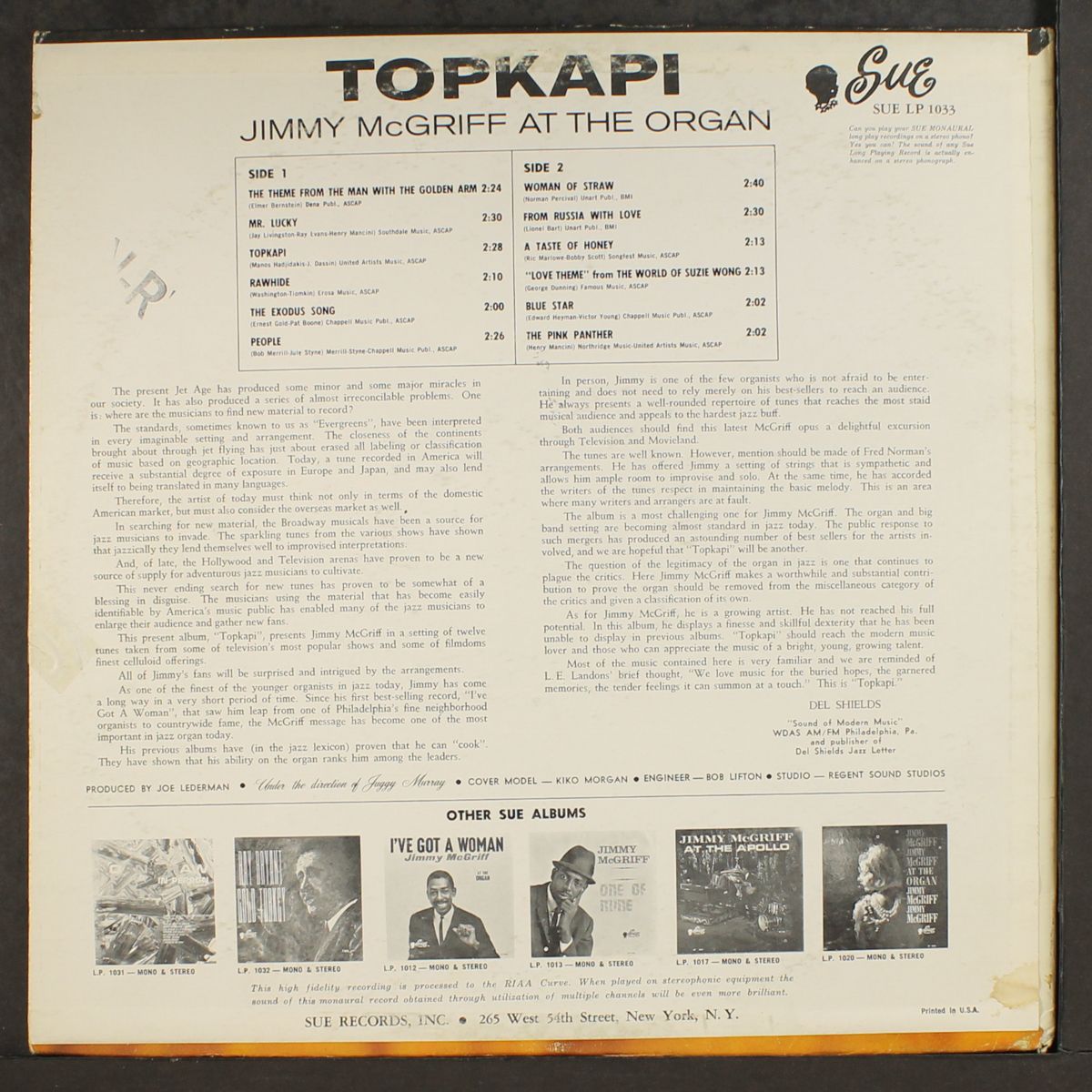 topkapi by JIMMY MCGRIFF