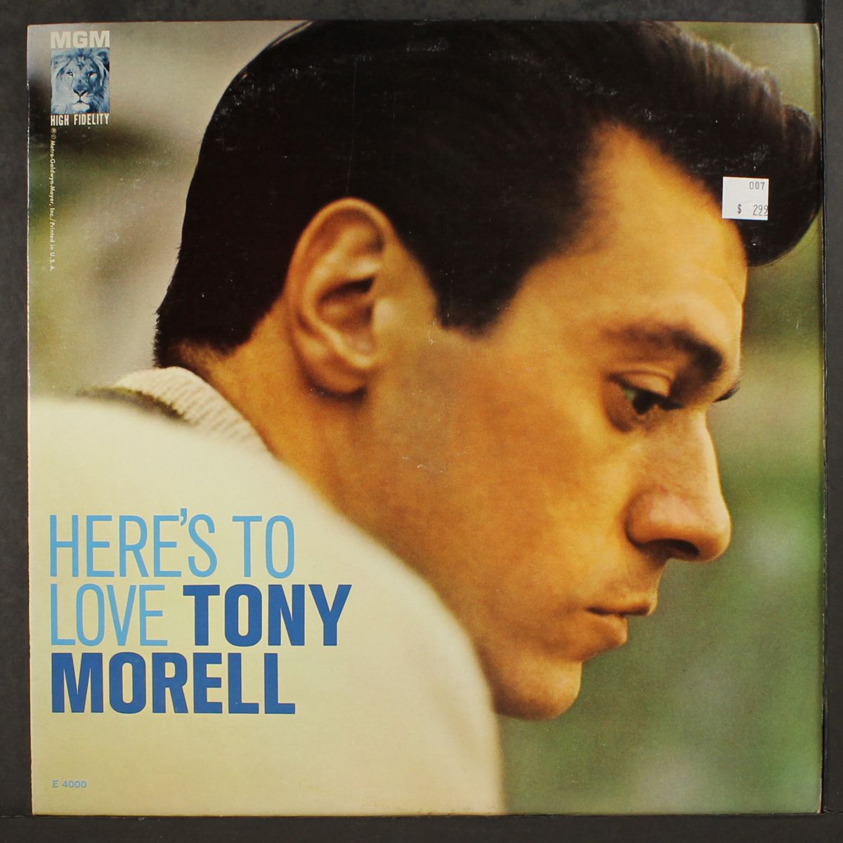 here's to love by TONY MORELL