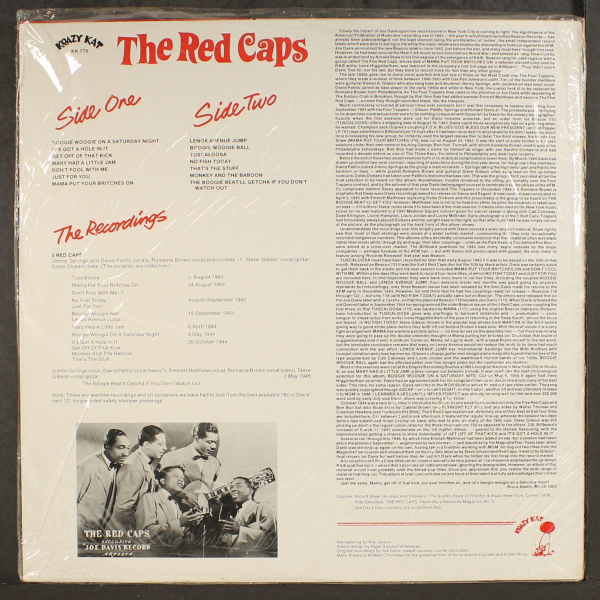 lenox avenue jump by 5 RED CAPS